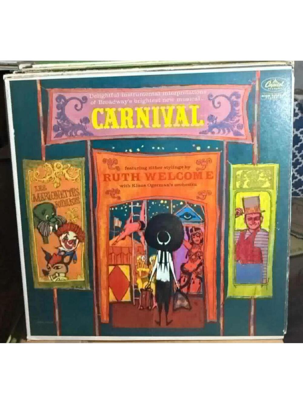 Ruth Welcome's Zither - Carnival 33rpm VG+ AB105